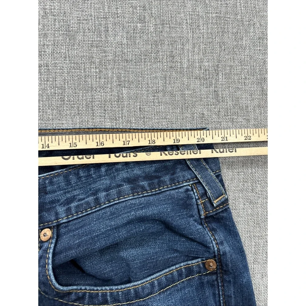 True Religion MVP Point Guard Jeans Mens Size 40x30 Made in USA Flaps Baggy Wide